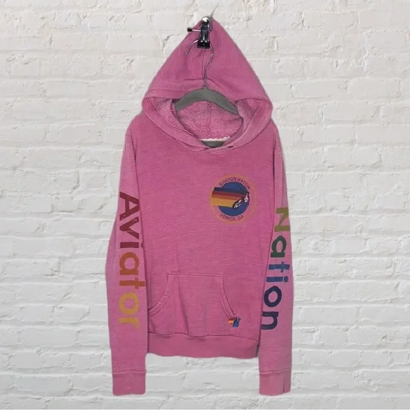 Aviator Nation Branded Hoodie - Picture 1 of 3